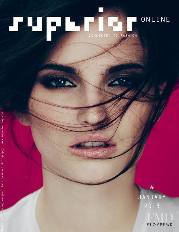 Dalia Guenther featured on the Superior Magazine cover from January 2013