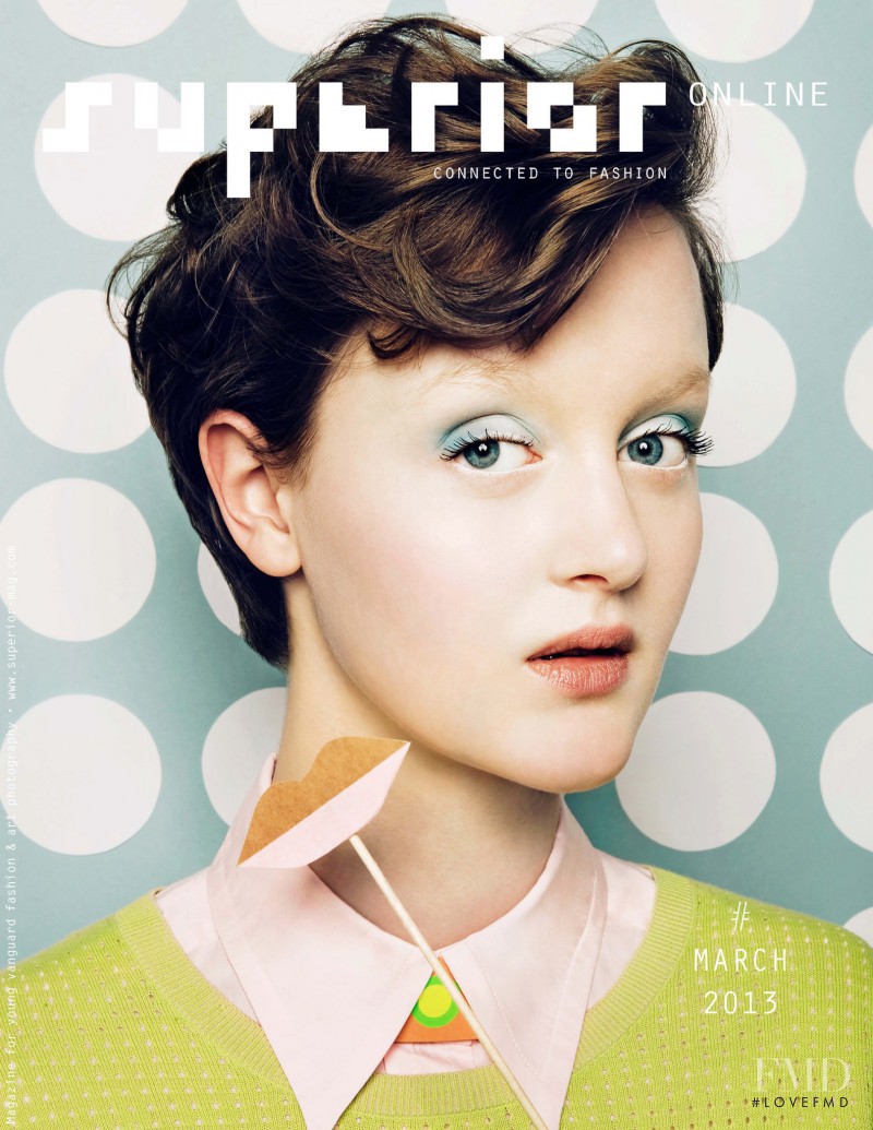Nele Heinemann featured on the Superior Magazine cover from March 2013