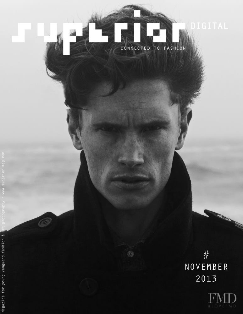 Peter David Cairns featured on the Superior Magazine cover from November 2013