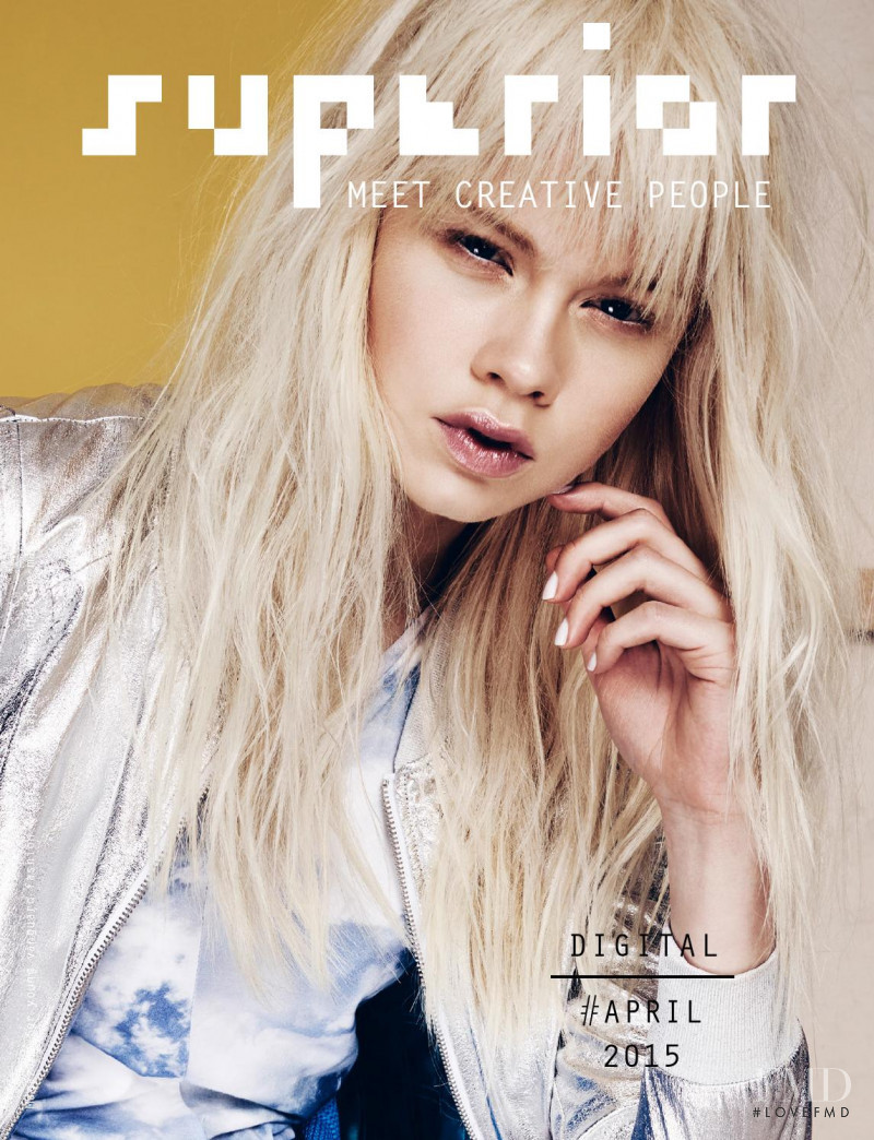 Frederikke Olesen featured on the Superior Magazine cover from April 2015