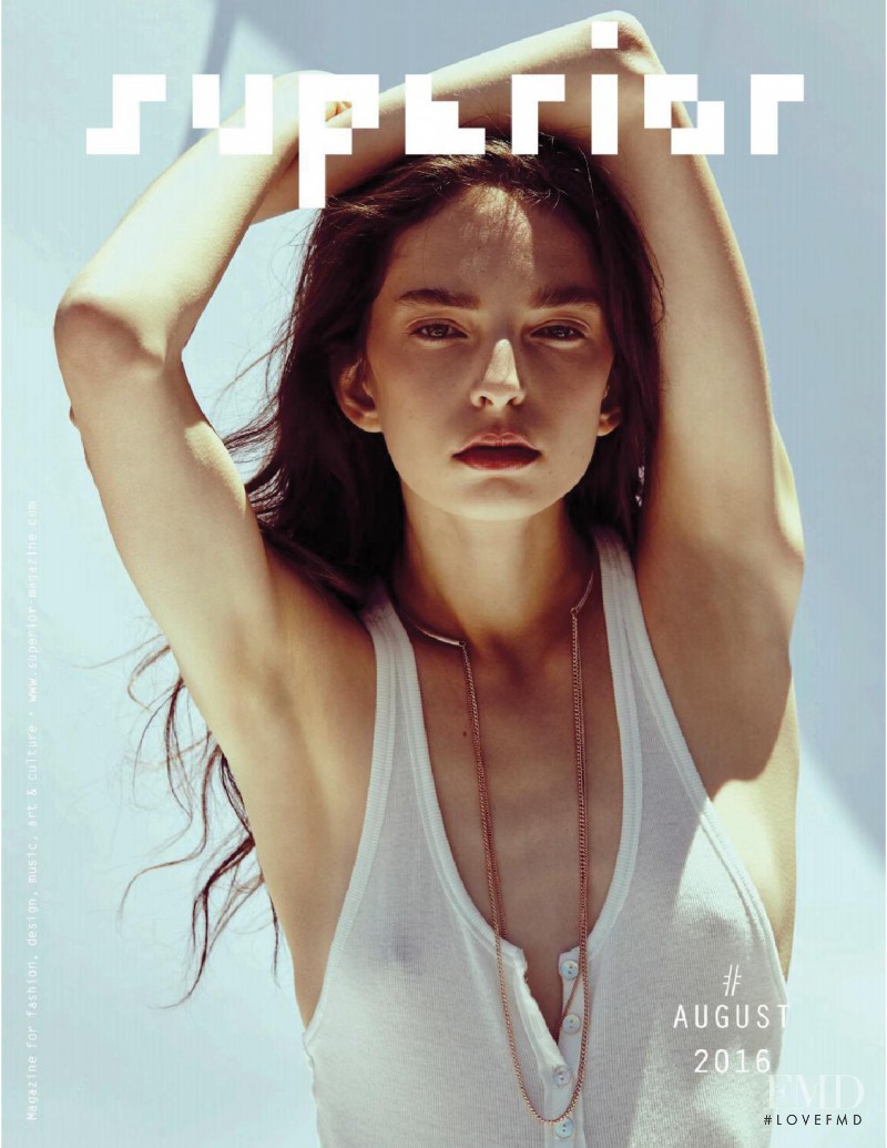 Sophie Jones featured on the Superior Magazine cover from August 2016