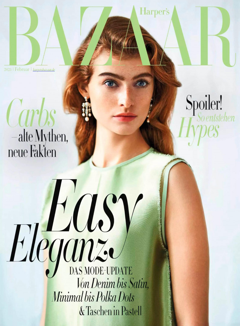  featured on the Harper\'s Bazaar Germany cover from February 2023