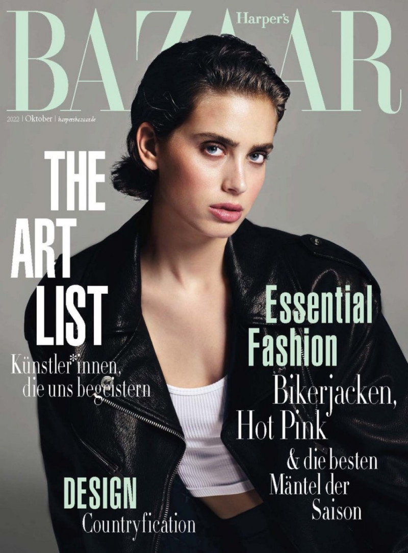 Sean Levy featured on the Harper\'s Bazaar Germany cover from October 2022