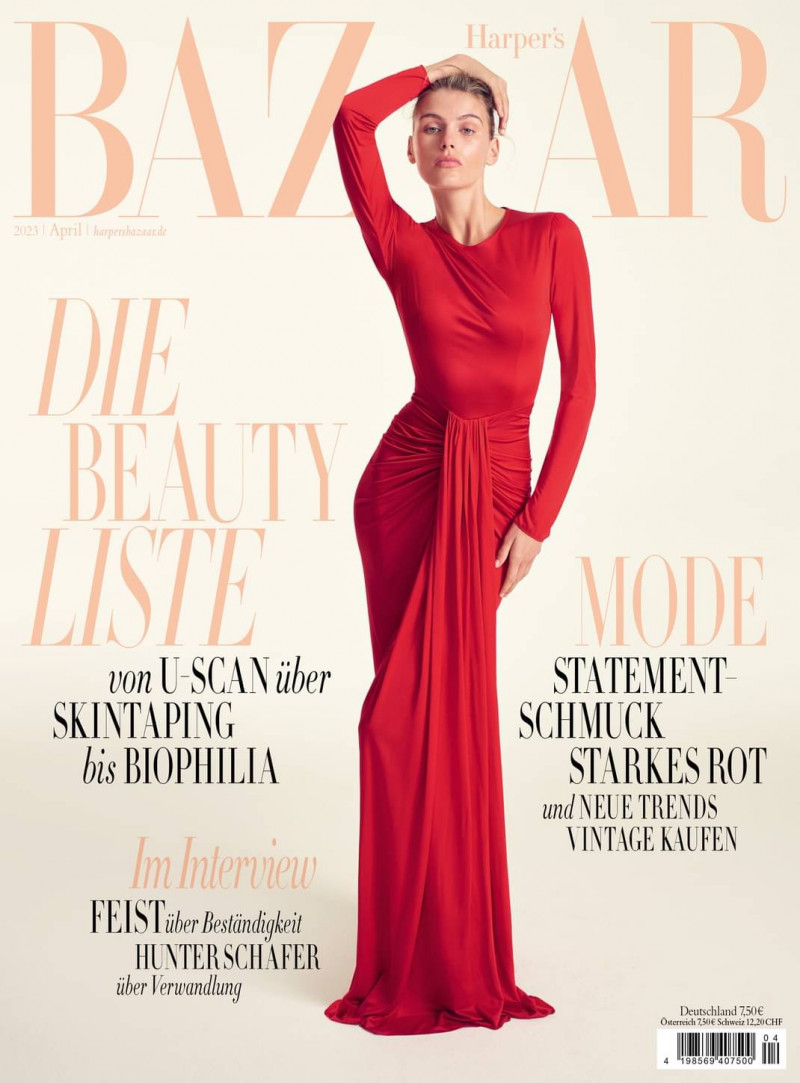 Madison Headrick featured on the Harper\'s Bazaar Germany cover from April 2023