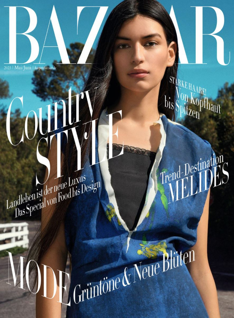 Celeste Romero featured on the Harper\'s Bazaar Germany cover from May 2023