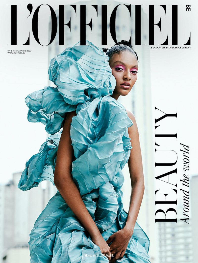 Maysa Barreto featured on the L\'Officiel Belgium cover from May 2022