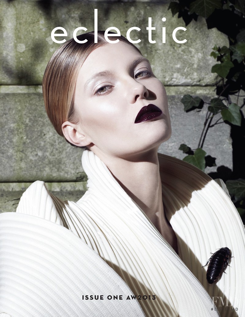 Dasha Avdienko featured on the Eclectic cover from September 2013