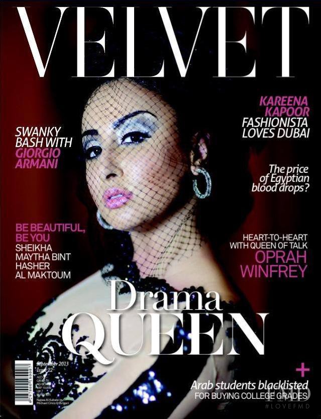  featured on the Velvet United Arab Emirates cover from September 2013