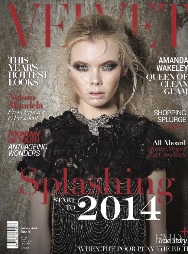  featured on the Velvet United Arab Emirates cover from January 2014