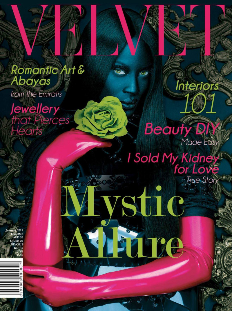  featured on the Velvet United Arab Emirates cover from January 2015