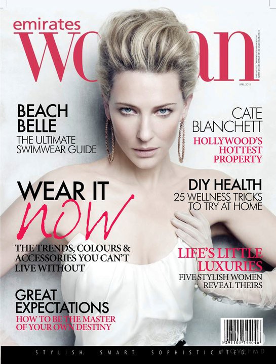 Cate Blanchett featured on the Emirates Woman cover from April 2011