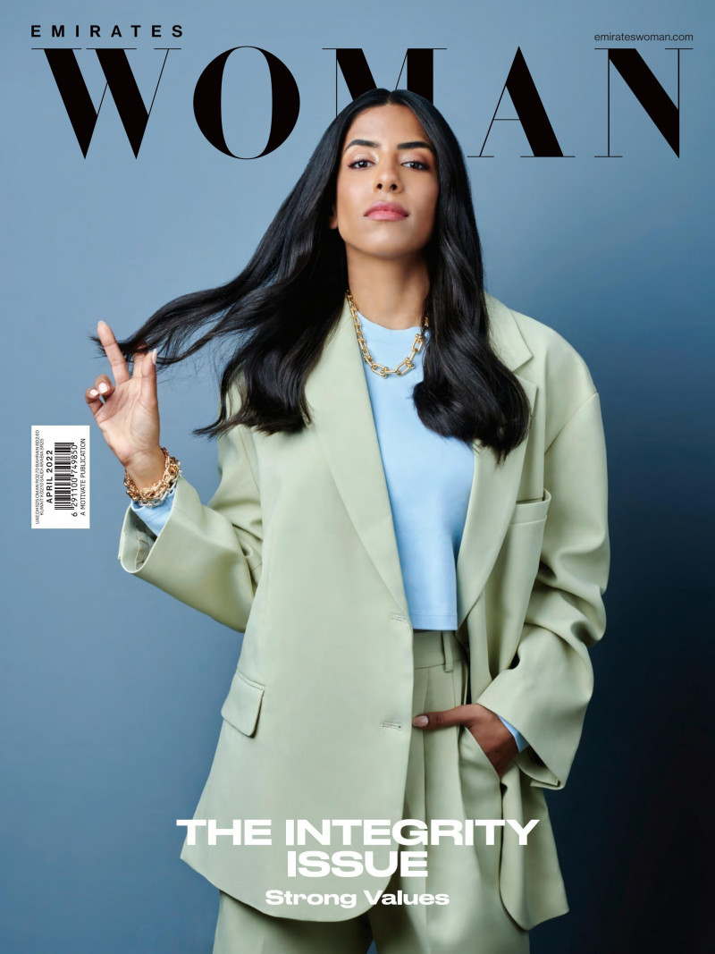  featured on the Emirates Woman cover from April 2022