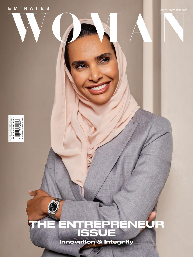  featured on the Emirates Woman cover from September 2022
