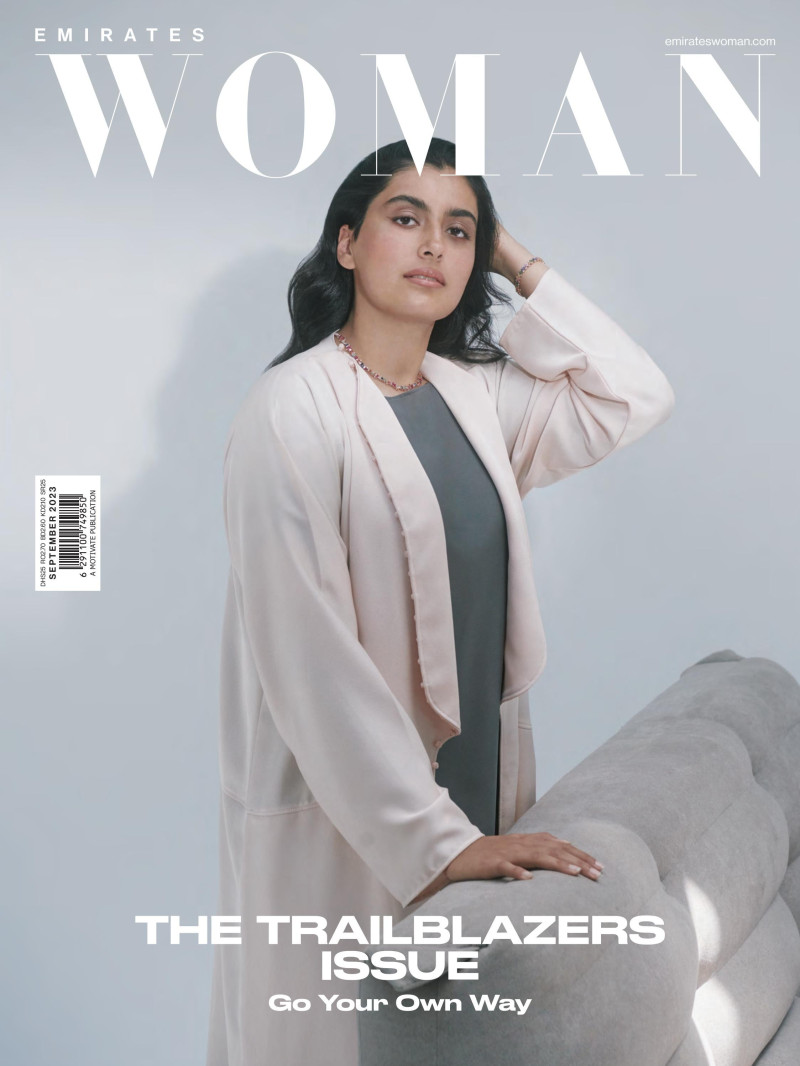  featured on the Emirates Woman cover from September 2023