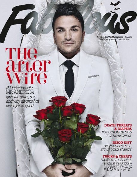 Pete Andre featured on the Fabulous cover from October 2010