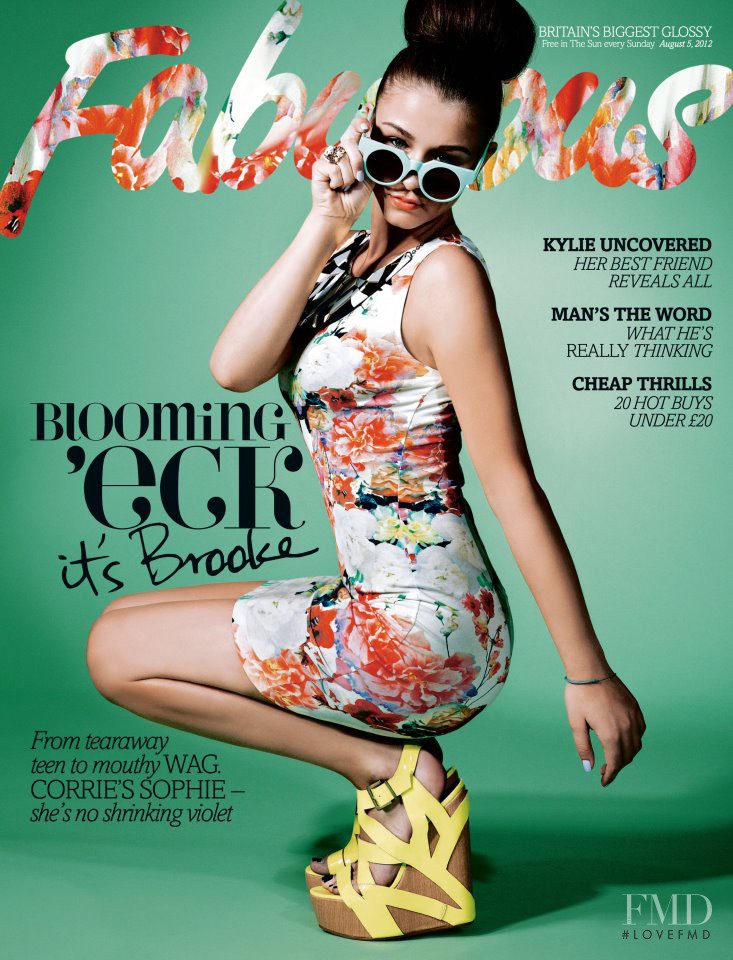  featured on the Fabulous cover from August 2012