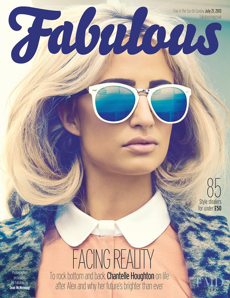 Chantelle Houghton featured on the Fabulous cover from July 2013