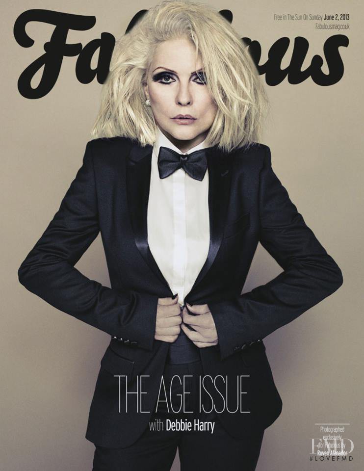 Debbie Harry featured on the Fabulous cover from June 2013
