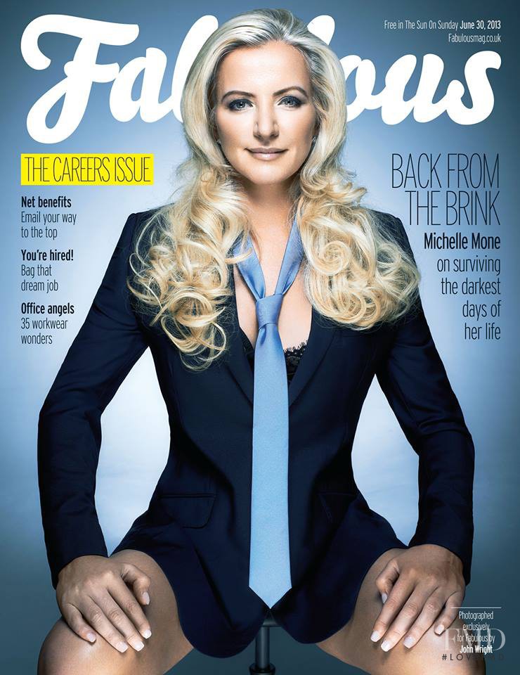 Michelle Mone featured on the Fabulous cover from June 2013