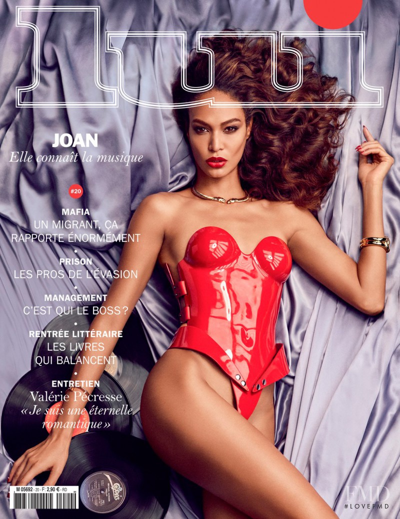 Joan Smalls featured on the Lui France cover from September 2015