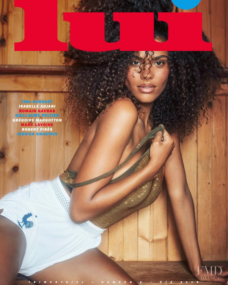 Tina Kunakey di Vita featured on the Lui France cover from June 2018