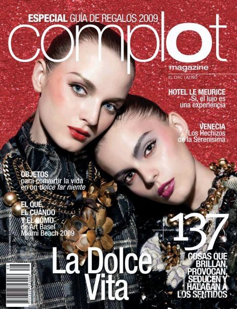  featured on the Complot Magazine cover from November 2009