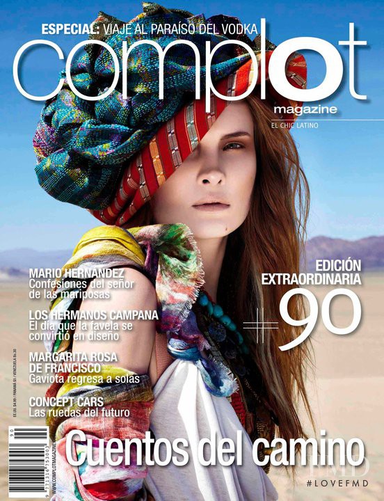  featured on the Complot Magazine cover from April 2010