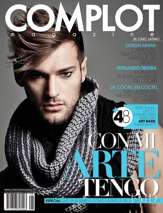 Dan Murphy featured on the Complot Magazine cover from December 2010