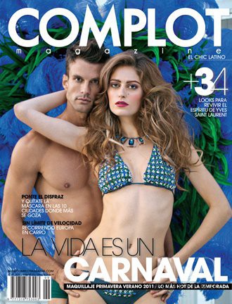  featured on the Complot Magazine cover from March 2011