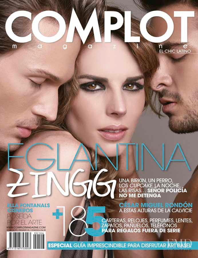 Eglantina Zingg featured on the Complot Magazine cover from November 2011
