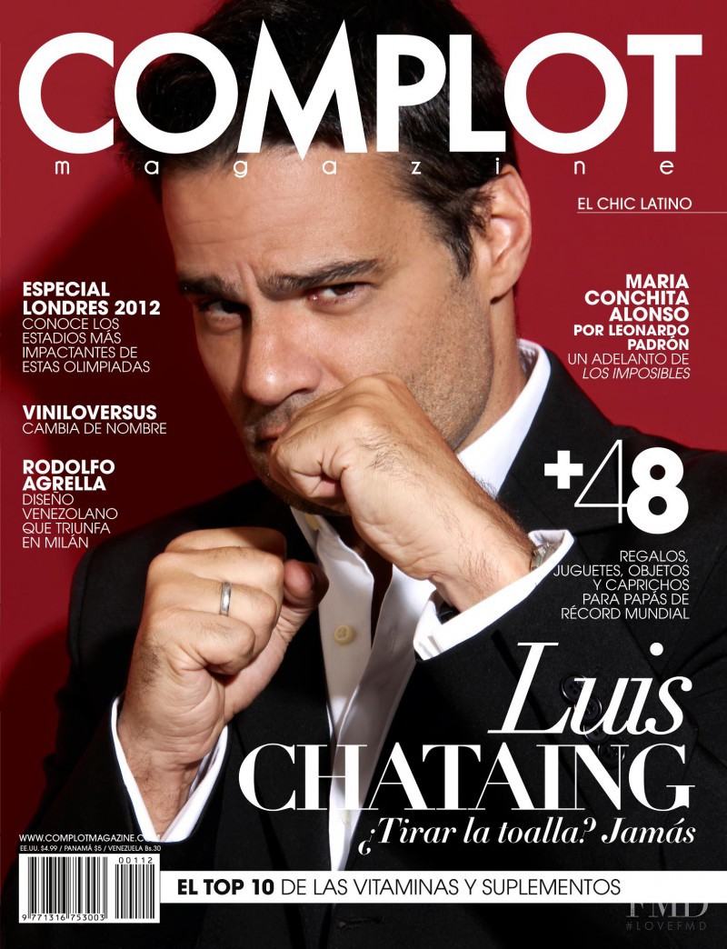 Luis Chataing featured on the Complot Magazine cover from June 2012