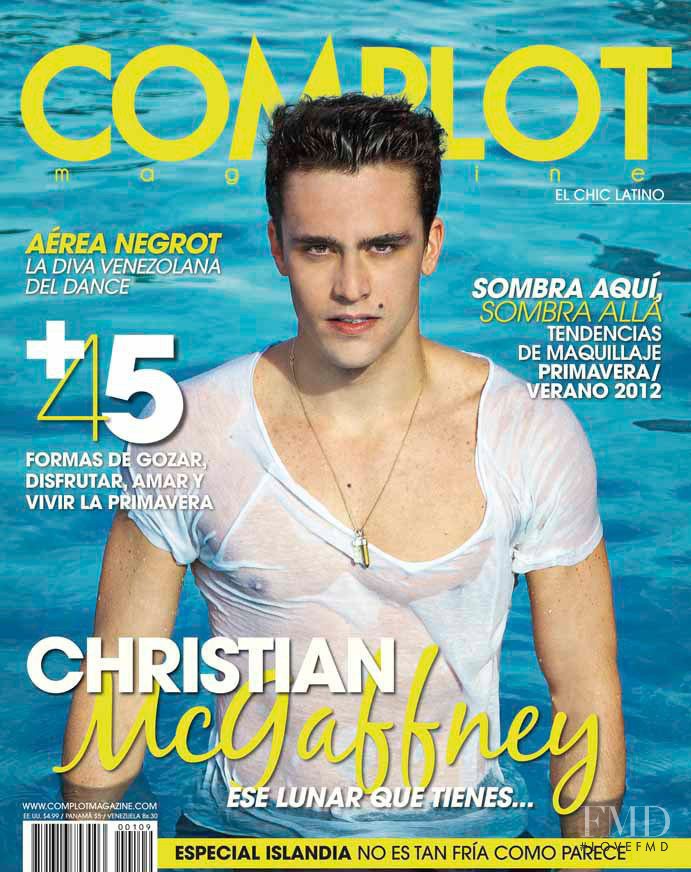 Christian McGaffney featured on the Complot Magazine cover from March 2012