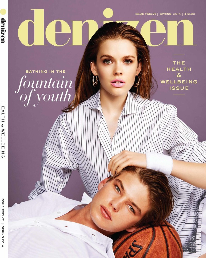 Victoria Lee featured on the Denizen cover from February 2014