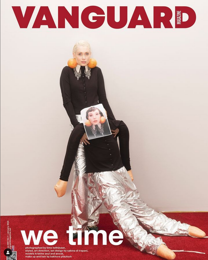 Karoline Seul featured on the Vanguard Red screen from January 2024