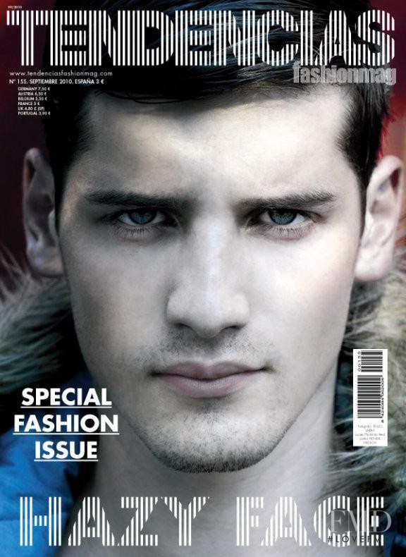 Lucien Thomkins featured on the TenMag cover from September 2010