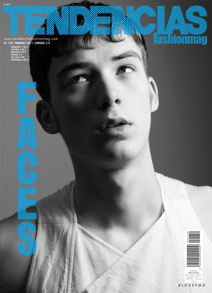 Baptiste Faure featured on the TenMag cover from February 2011