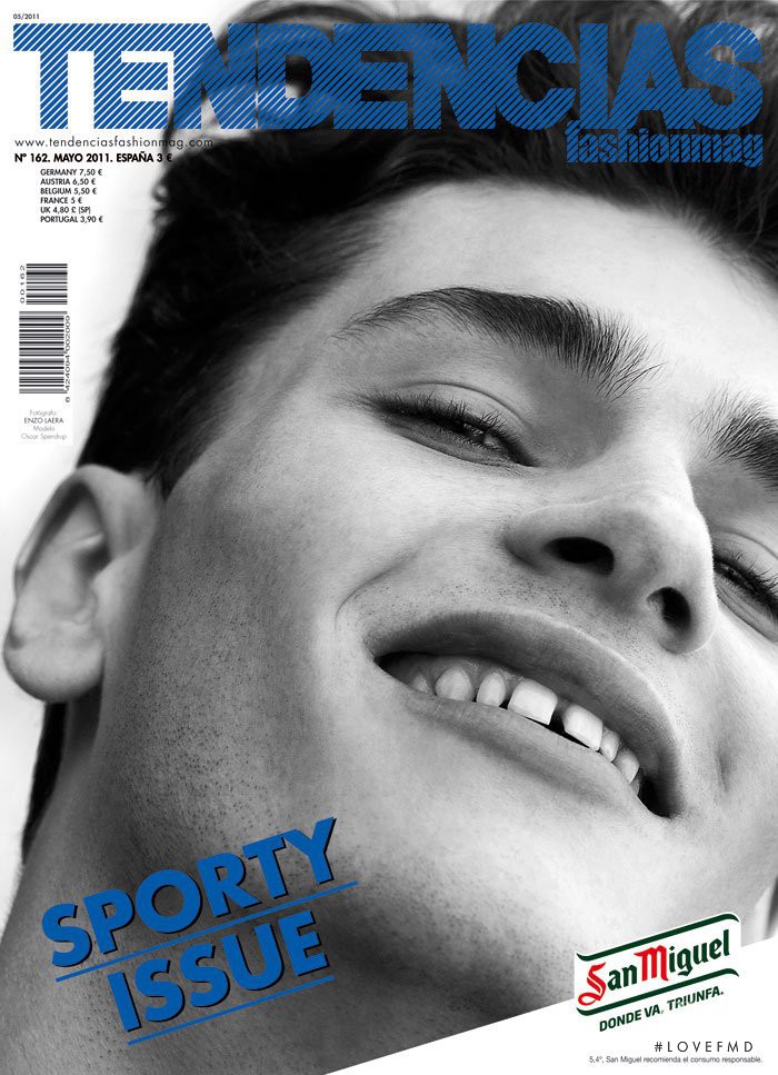 Oscar Spendrup featured on the TenMag cover from May 2011