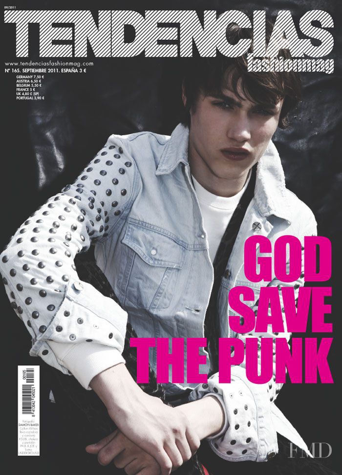 Callum Wilson featured on the TenMag cover from September 2011