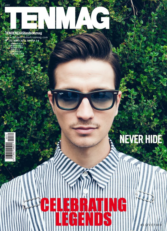  featured on the TenMag cover from May 2012