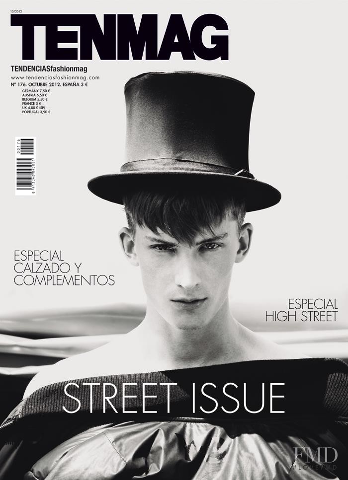 Pavel Baranov featured on the TenMag cover from October 2012
