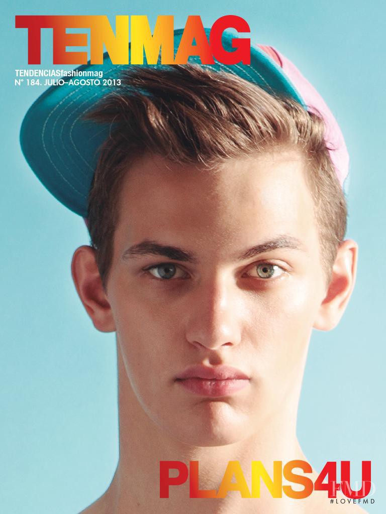Dawid Kolasinski featured on the TenMag cover from July 2013