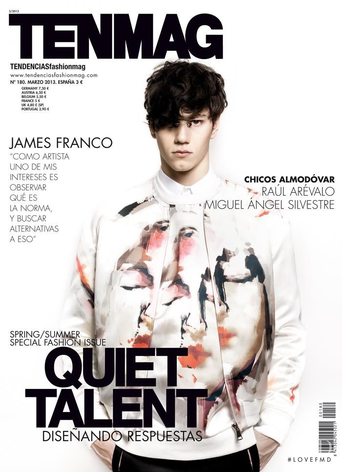 Simone Nobili featured on the TenMag cover from March 2013