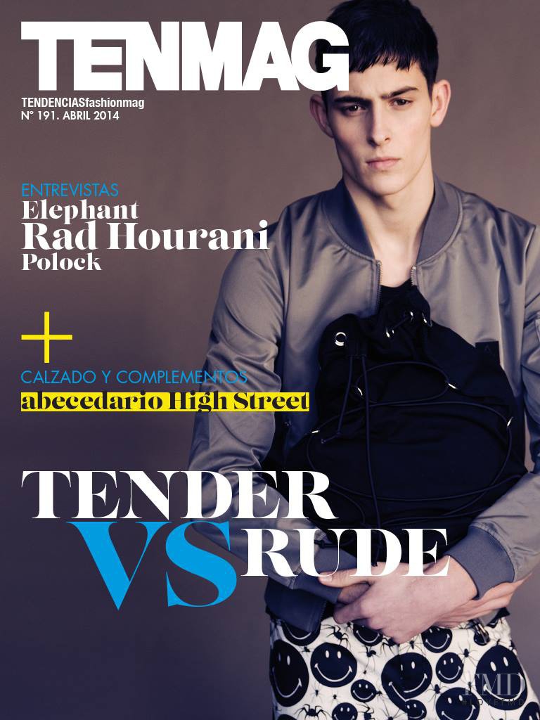 Rhys Pickering featured on the TenMag cover from April 2014