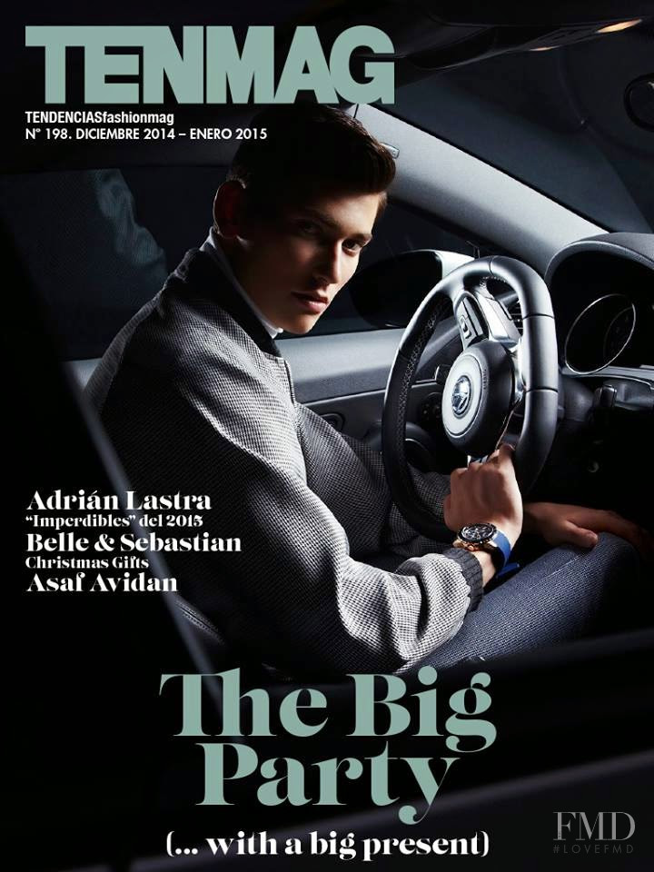 Dimytri Lebedyev featured on the TenMag cover from December 2014
