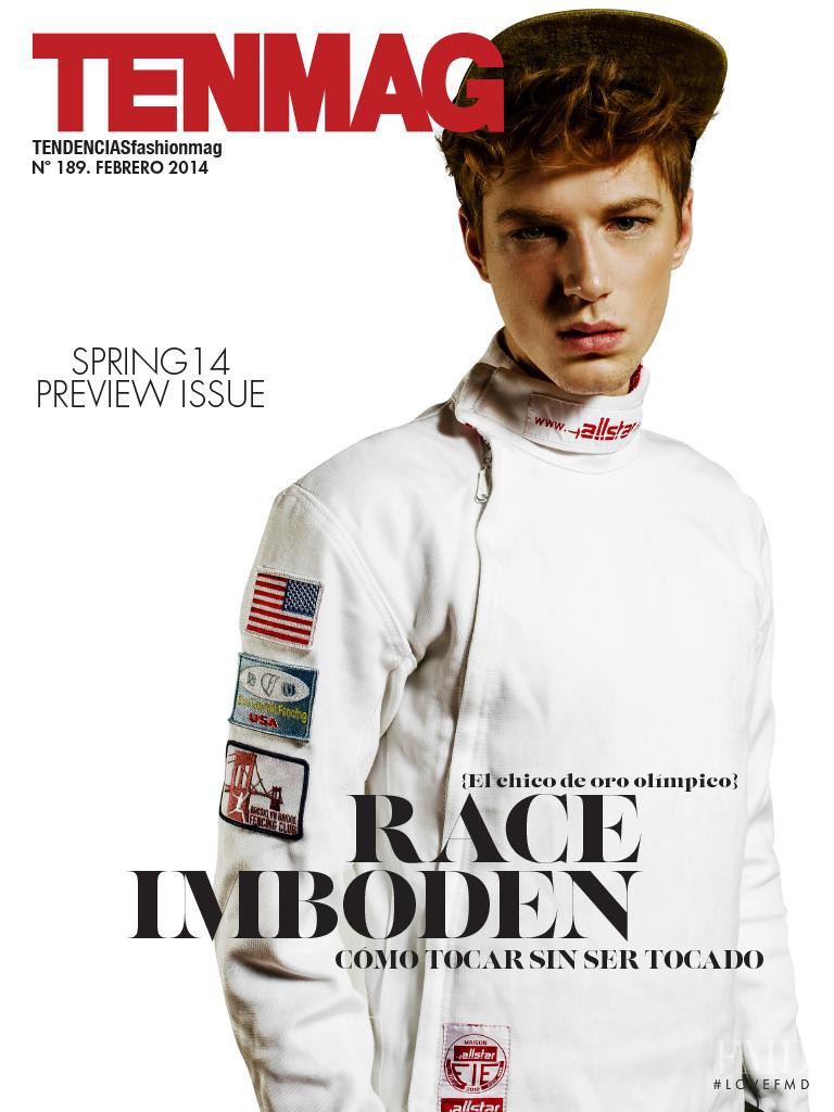 Race Imboden featured on the TenMag cover from February 2014