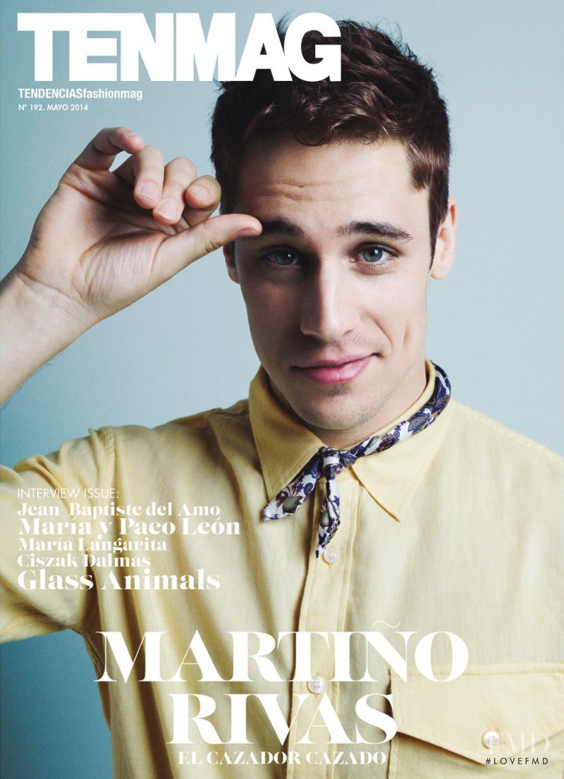 Martiño Rivas featured on the TenMag cover from May 2014