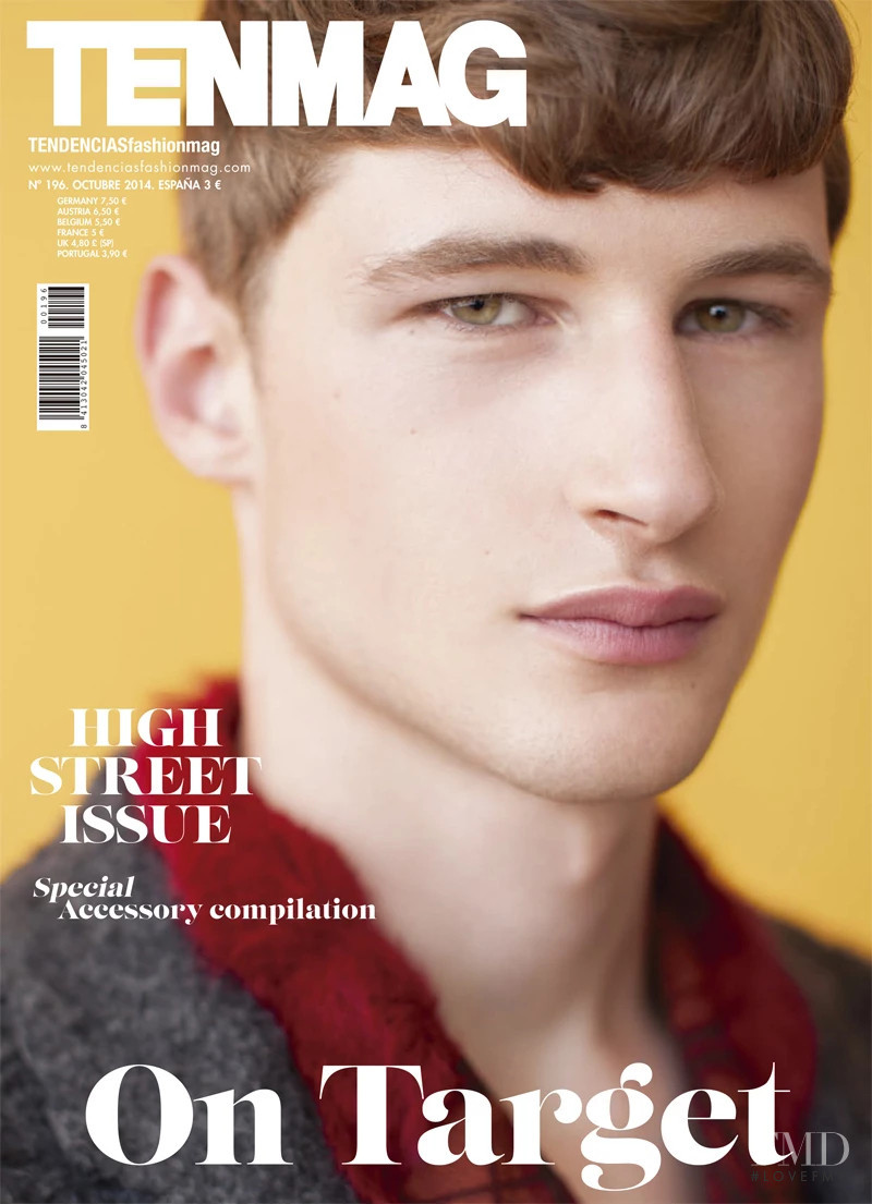 Tino Thielens featured on the TenMag cover from October 2014