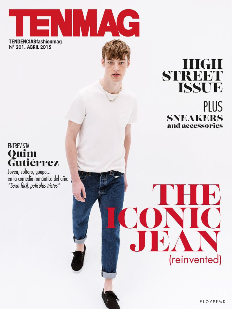 Roberto Sipos featured on the TenMag cover from April 2015