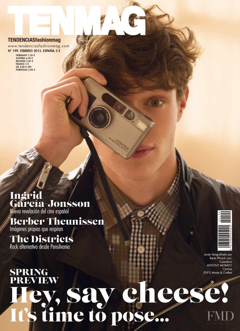 Jordy Baan featured on the TenMag cover from February 2015