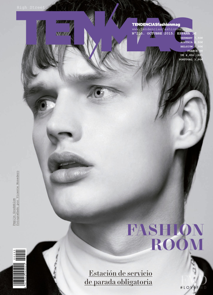 Pepijn Goudsblom featured on the TenMag cover from October 2015